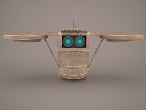lift droid transpoter star wars 3D Model