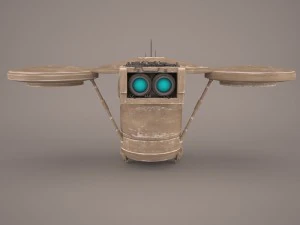 ascensore droide trasporto star wars Modello 3D