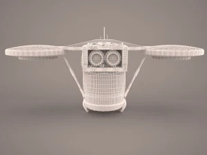 lift droid transpoter star wars 3D Model