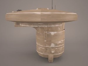 lift droid transpoter star wars 3D Model