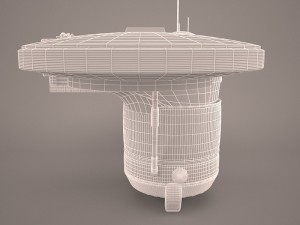 lift droid transpoter star wars Modèle 3D