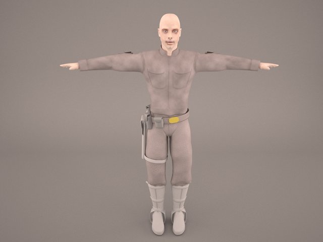 luke bespin star wars Modèle 3D .c4d .max .obj .3ds .fbx .stl .blend 