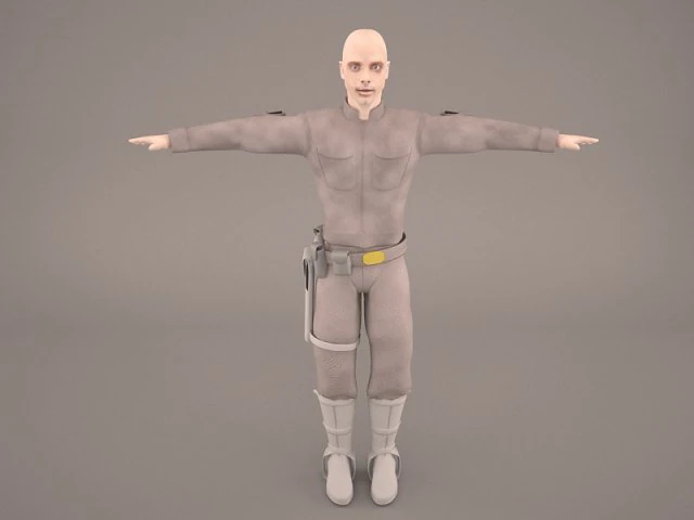 luke bespin star wars 3D Model .c4d .max .obj .3ds .fbx .stl .blend 