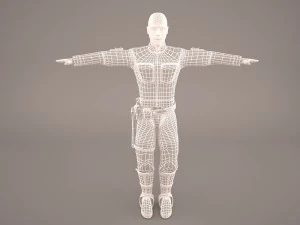 luke bespin star wars 3D Model