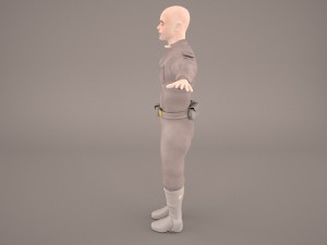 luke bespin star wars Modèle 3D