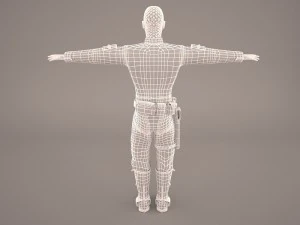 luke bespin star wars 3D Model