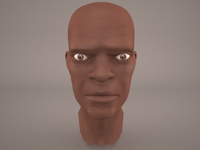 macewindu head star wars Modelo 3D .c4d .max .obj .3ds .fbx .stl .blend