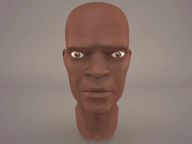 macewindu head star wars 3D Model .c4d .max .obj .3ds .fbx .stl .blend 