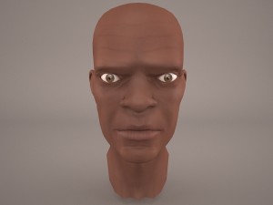 macewindu head star wars 3D-Modell