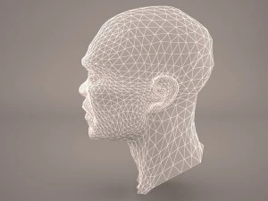 macewindu head star wars 3D Model