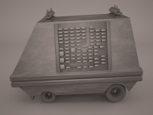mouse droid star wars 3D Model