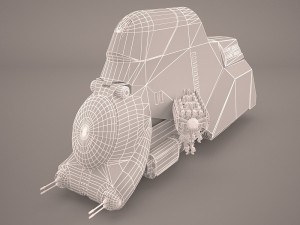 transporter star wars Modelo 3D