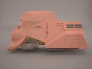 transporter star wars Modelo 3D
