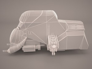 transporter star wars Modelo 3D