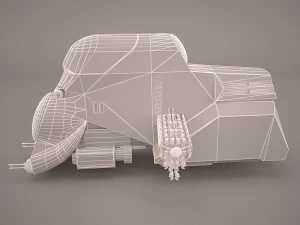 transporter star wars 3D Model