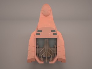 transporter star wars Modelo 3D