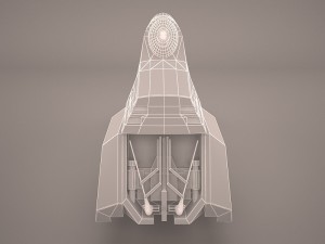 transporter star wars Modelo 3D