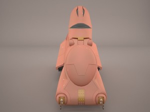 transporter star wars Modelo 3D