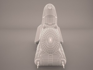 transporter star wars Modelo 3D