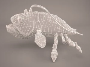 opee sea killer star wars 3D Model