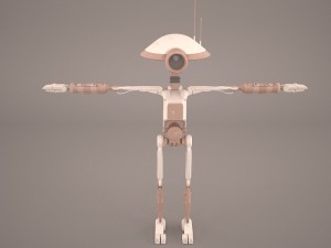 pit droid star wars 3D Model