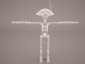 pit droid star wars Modelo 3D