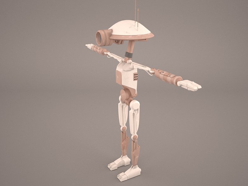 Pit Droid Star Wars 3d Model In Other 3dexport