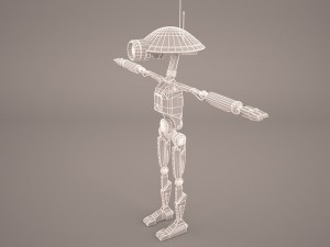 pit droid star wars Modelo 3D