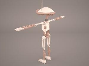 pit droid star wars Modelo 3D