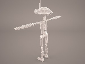pit droid star wars Modelo 3D