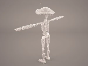 pit droid star wars 3D Model