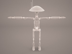 pit droid star wars Modelo 3D