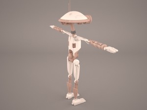 pit droid star wars Modelo 3D