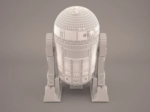 r2d2 star wars 3D Model
