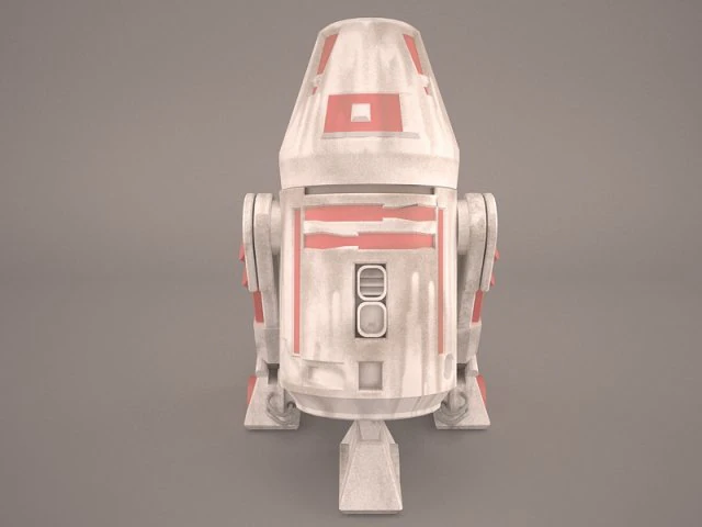 r4 squapper star wars 3D Model .c4d .max .obj .3ds .fbx .stl .blend 