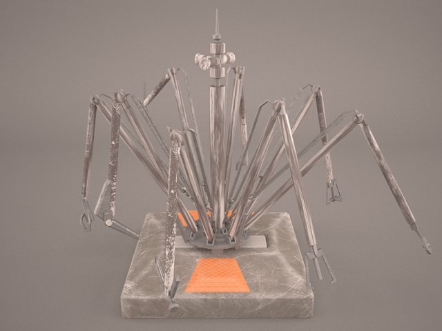 septiod star wars 3D Модель .c4d .max .obj .3ds .fbx .stl .blend 