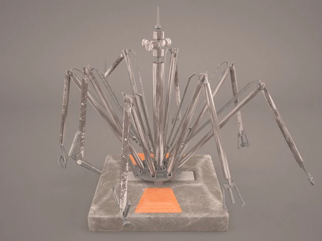 septiod star wars 3D Model .c4d .max .obj .3ds .fbx .stl .blend 