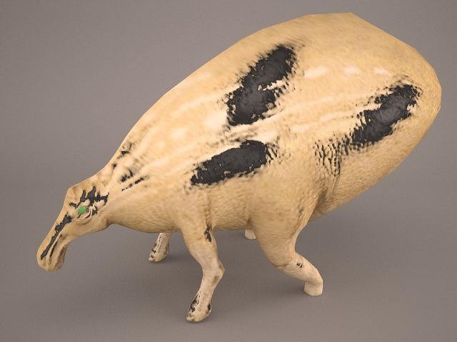 shaak star wars 3D Model .c4d .max .obj .3ds .fbx .stl .blend 
