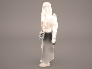 snowtrooper star wars 3D-Modell