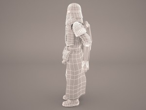 snowtrooper star wars 3D-Modell