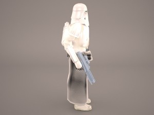 snowtrooper star wars 3D-Modell