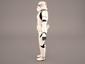 storm trooper star wars 3D Model