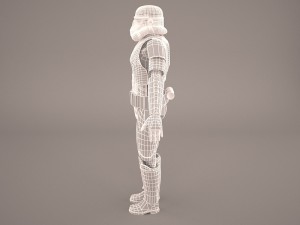 storm trooper star wars 3D Model