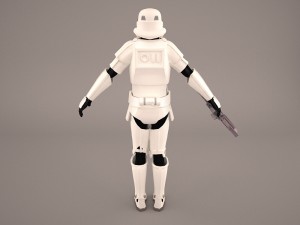storm trooper star wars 3D Model