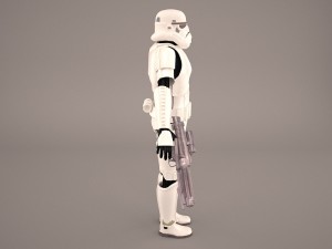 storm trooper star wars 3D Model
