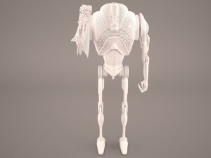b2 super batte droid star wars 3D-Modell