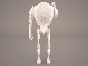 b2 super batte droid star wars 3D Model