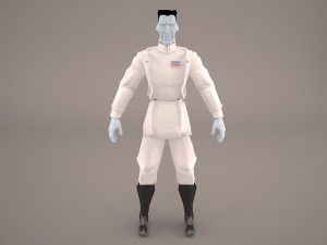 thrawn star wars Modelo 3D