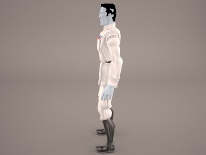 thrawn star wars 3D मॉडल
