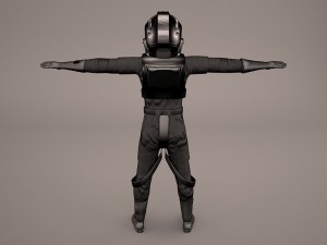 tie pilot star wars Modelo 3D